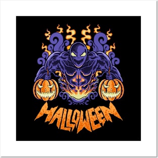 Venom Monster Halloween Posters and Art